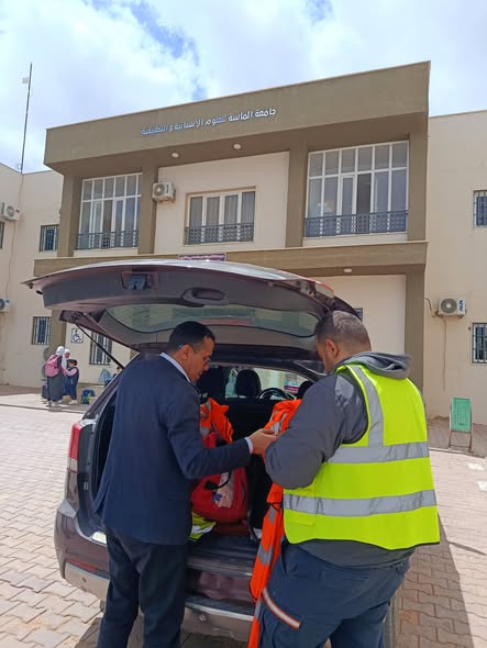 ادارة الجامعة تقيم دورة تدريبية لنشر ثقافة السلامة و تعزيز الوعي المجتمعي 1
